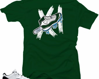 jordan 11 emerald outfit