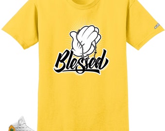 Jordan Retro 13 Retro Del Sol Match Shirts- Blessed 13 Tees