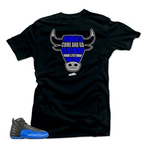 Match Jordan 12 Game Royal. Heroes Black