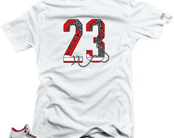 Jordan Retro 3 Cardinal Shirt Match Sneakers- Snelos 23 Camisetas