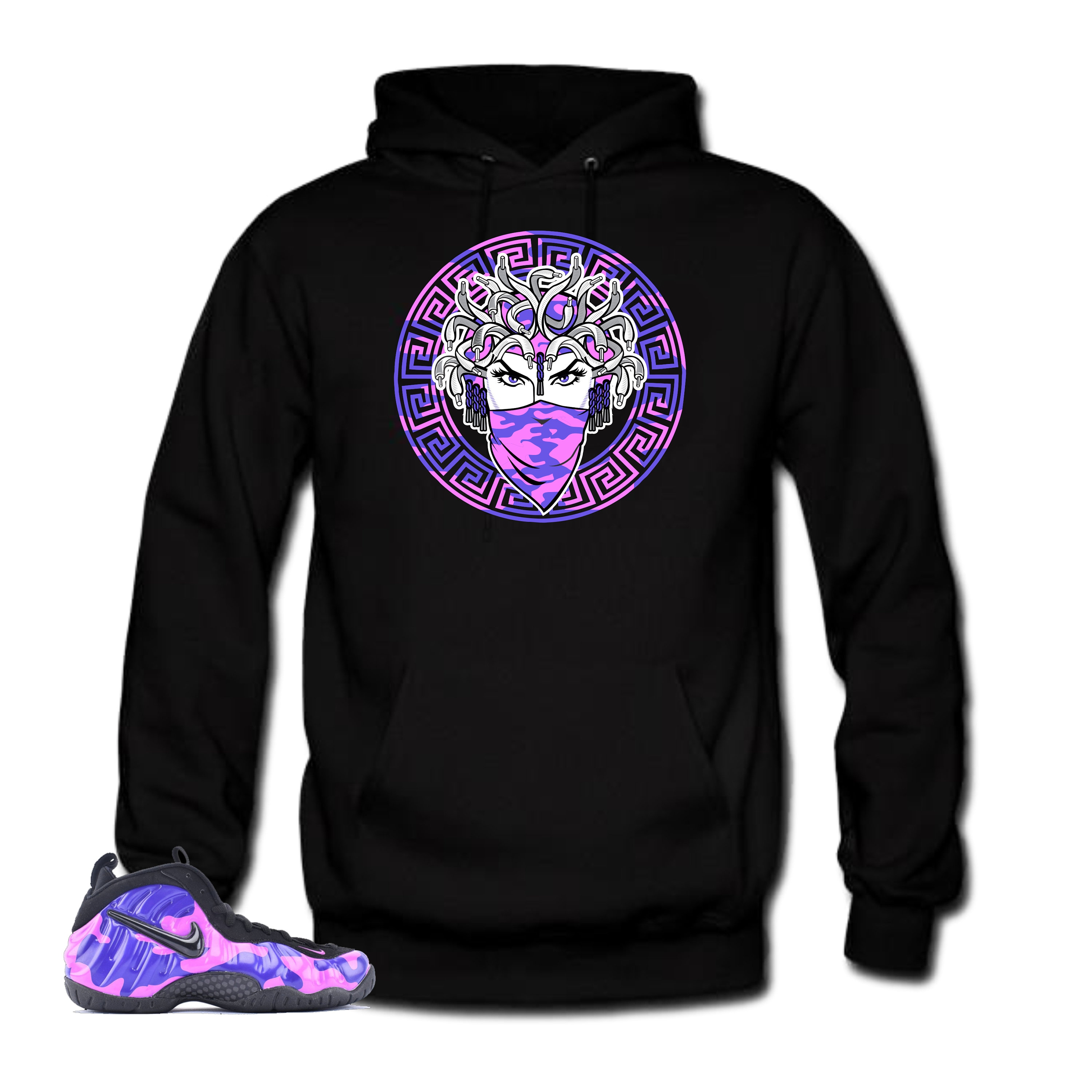 Shirts to match cheap purple camo foamposites
