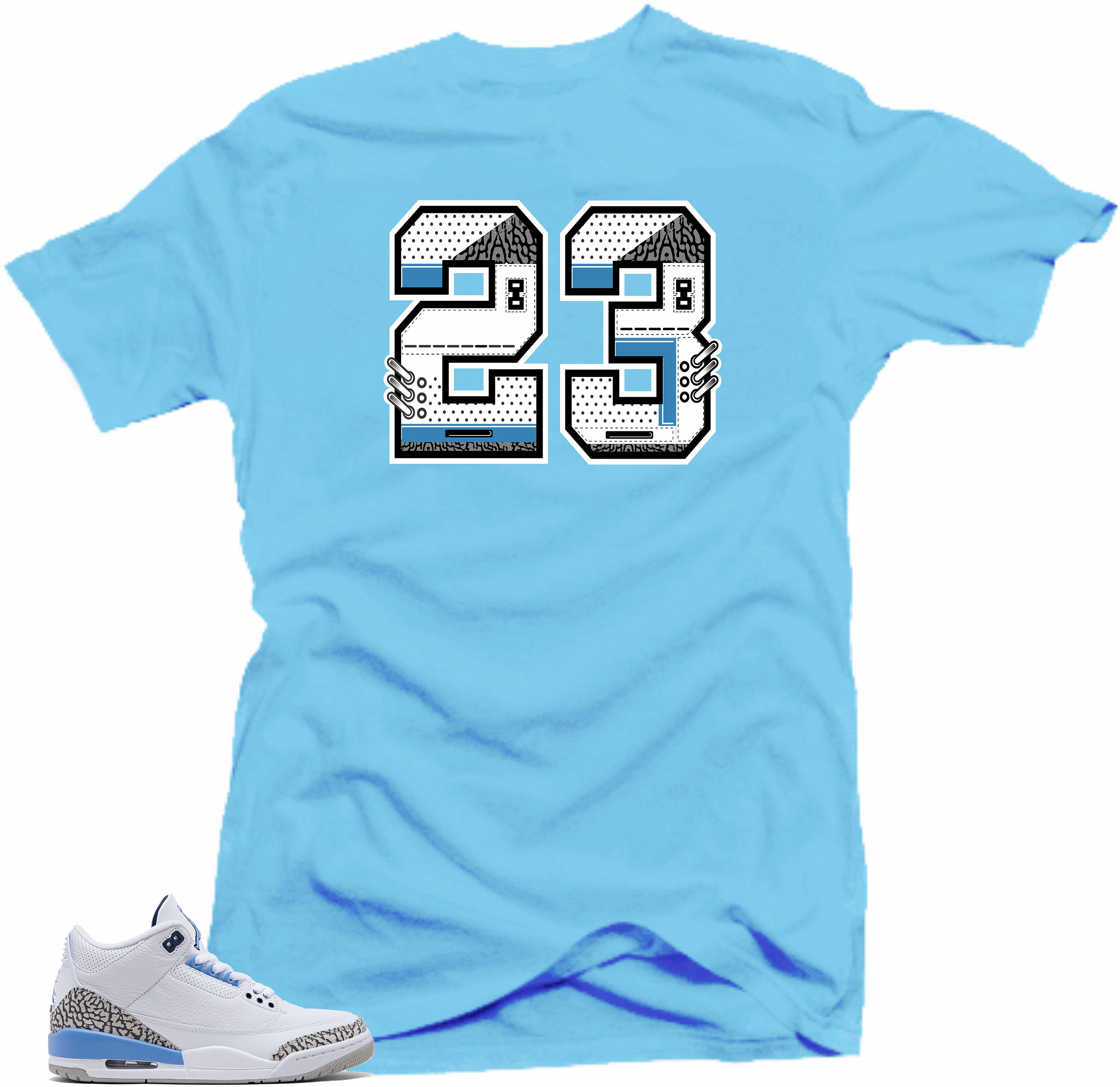 jordan retro 3 unc clothing
