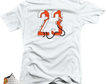 Camisa para combinar jordano Retro 13 Starfish.Snelos 23 Match Tees