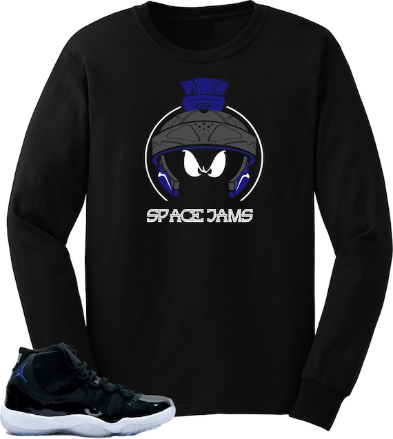 jordan 11 space jam shirt