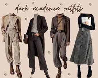 Dark Academia Etsy Dark Academia Etsy
