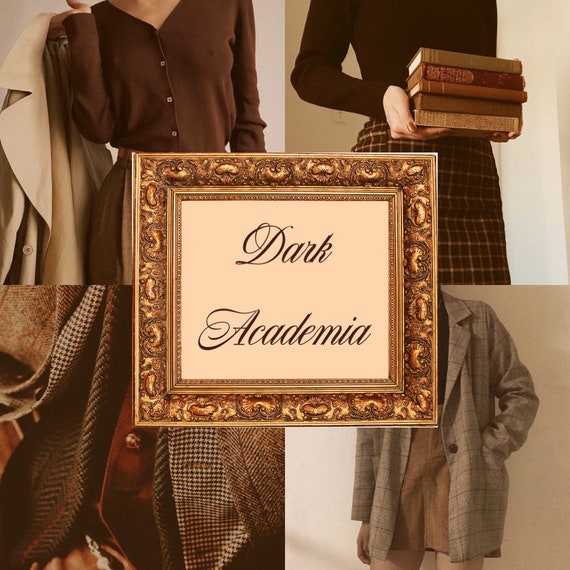 Dark Academia Mystery Thrifted Clothing Bundle 