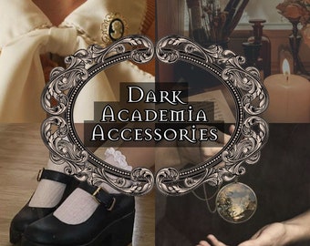 Dark Academia Accessories Bundle