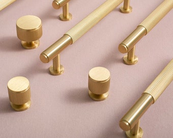 Solid Brass Cabinet Handles