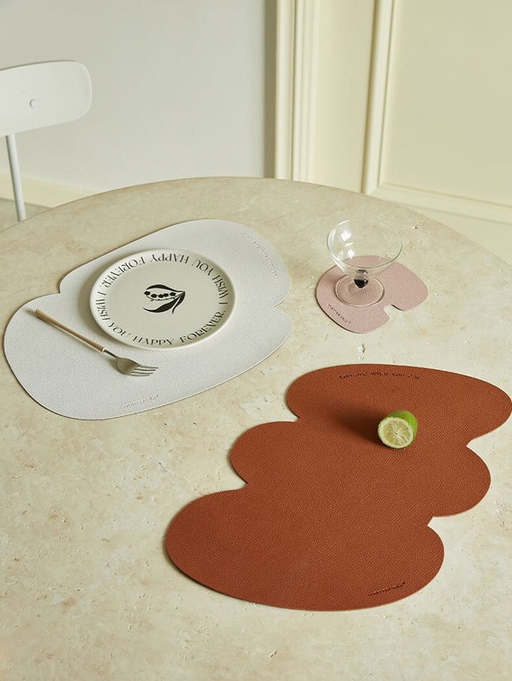 Minimalism placemat and coster