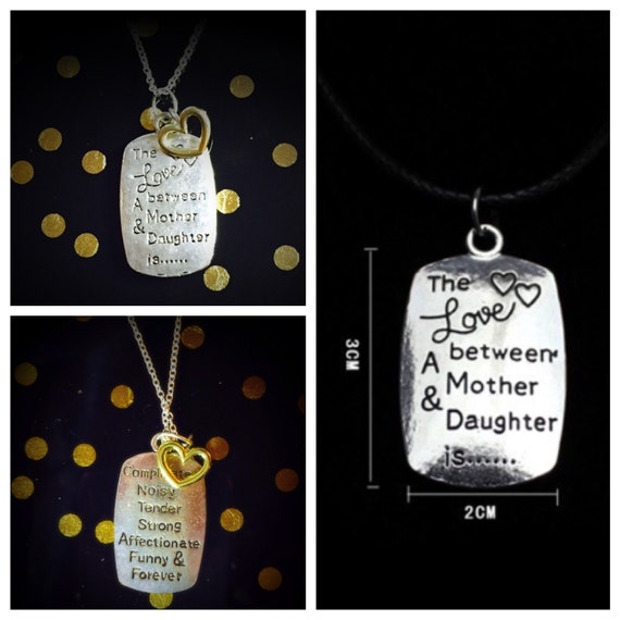 Items similar to Mothers day and Daughter bonding charm pendent ,locket ...