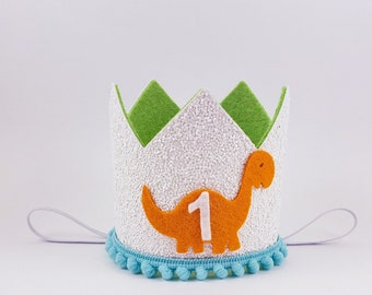 dinosaur birthday crown, stop chomp roar, boy dinosaur birthday, dinosaur first birthday boy dino party, dinosaur cake smash, aroarable dino