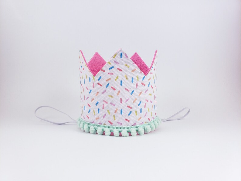 ice cream birthday crown, heres the scoop birthday, sweet one crown, sweet one party, ice cream birthday, ice cream crown, two sweet party image 3