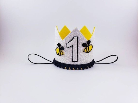 first beeday, happy bee day, sweeter than honey, first bee day crown, sweet as can bee party, honey bee birthday, honey bee birthday crown