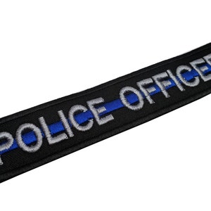 thumbnail image 2 of California State Thin Blue Line Police Patch - Hook & Loop Backing For Tactical Gear 2 of 13