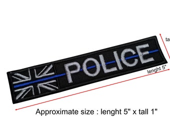 Poppy Thin Line Union Jack - Etsy UK