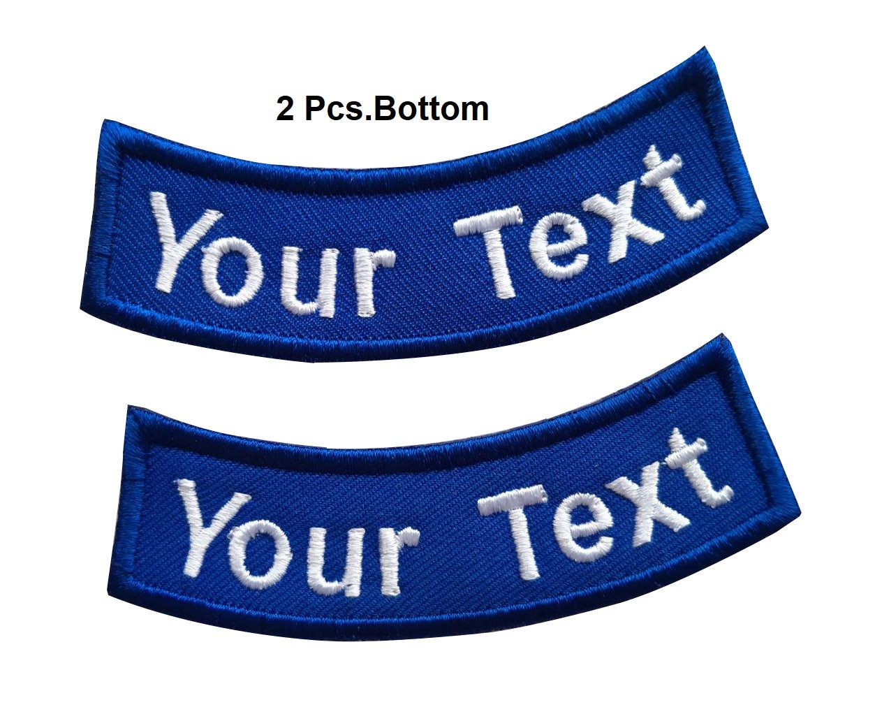 2 Pcs. curve Custom name tag Your text name tag name tape Etsy