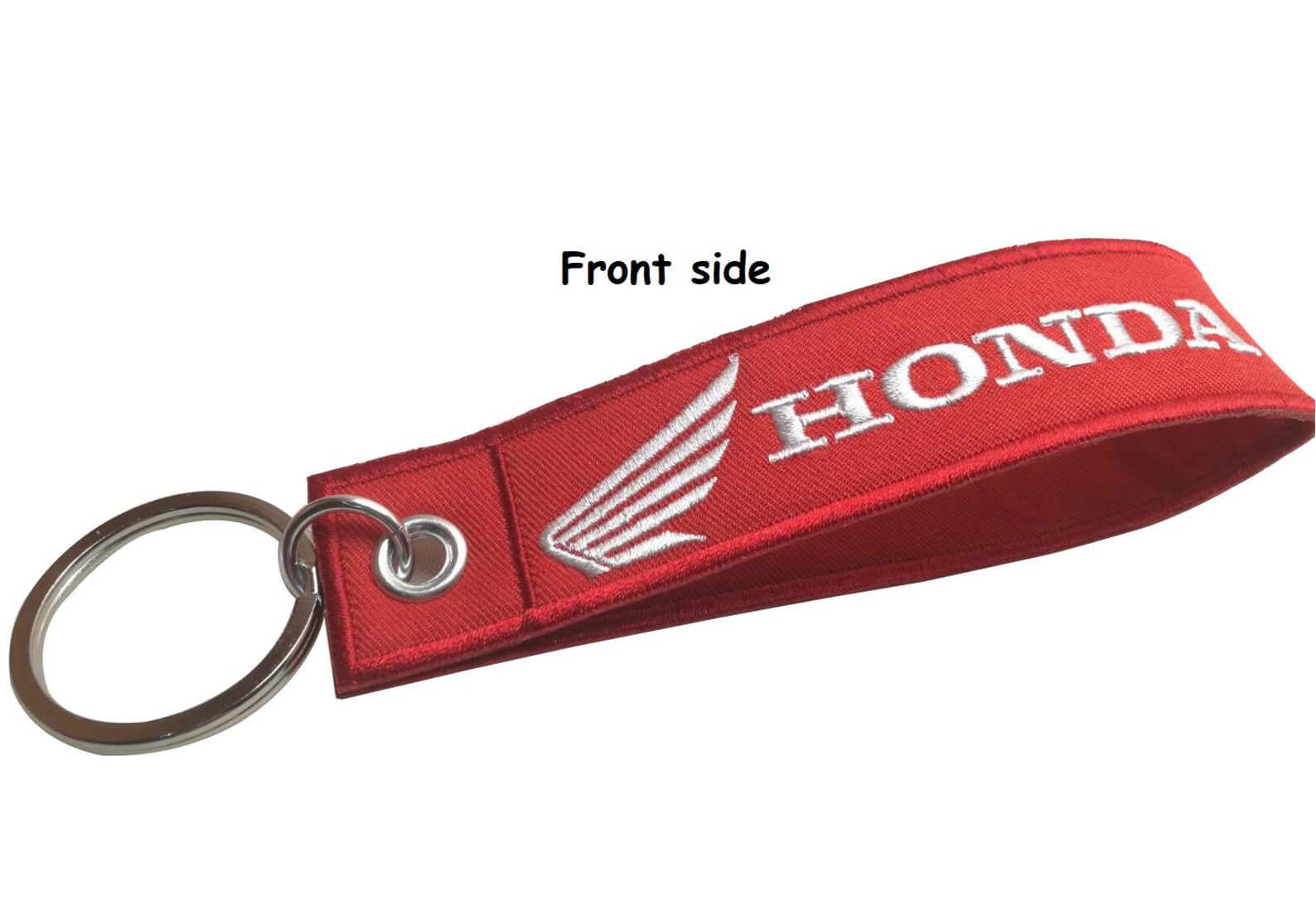 Honda key chain custom text name Your Text key chain Biker Etsy