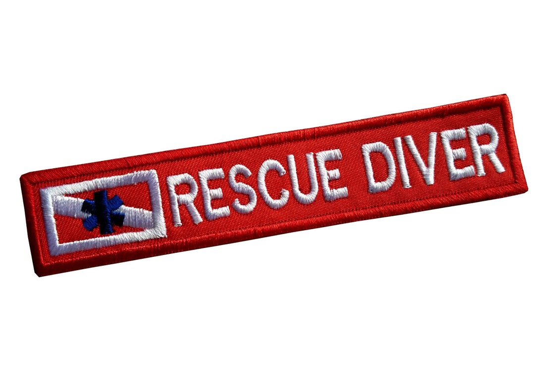 Rescue Diver Patch Scuba Diver Patch Skin Diver Master Diver Etsy