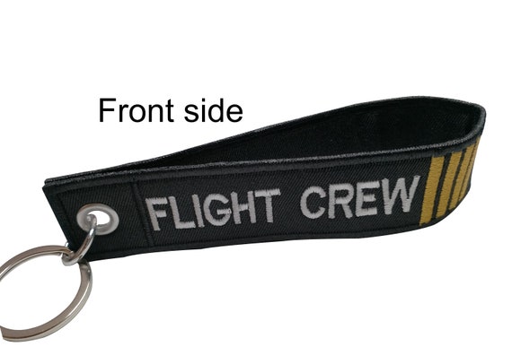Portachiavi Pilota In Addestramento - Etichetta Bagaglio Ricamata - Qualità Premium Aviamart - Foto 9