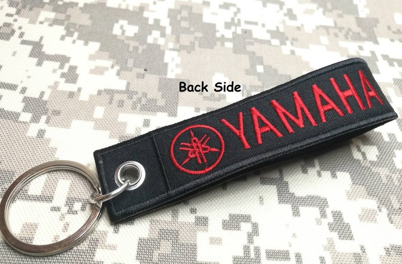 Yamaha key chain Yamaha Biker motorcycle Yamaha racing Etsy