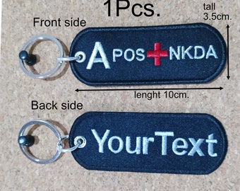 Ciondolo Targa Militare Personalizzato - 52x38mm, Incisione Su 4 Righe, Con Portachiavi Corno - Foto 3