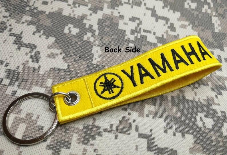 Yamaha key chain Yamaha Biker motorcycle racing key chain Etsy