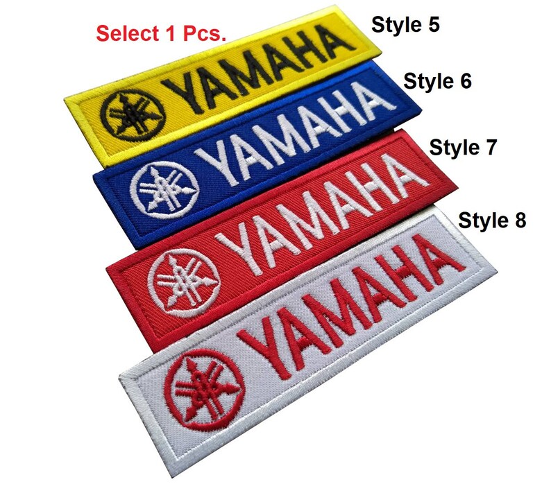 Yamaha Patch Yamaha Racing Biker Motorcycle Patch Yamaha Etsy
