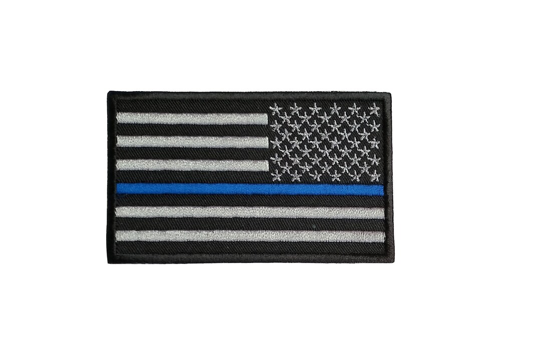 DIFENDA LA POLIZIA sottile linea blu USA bandiera polizia per