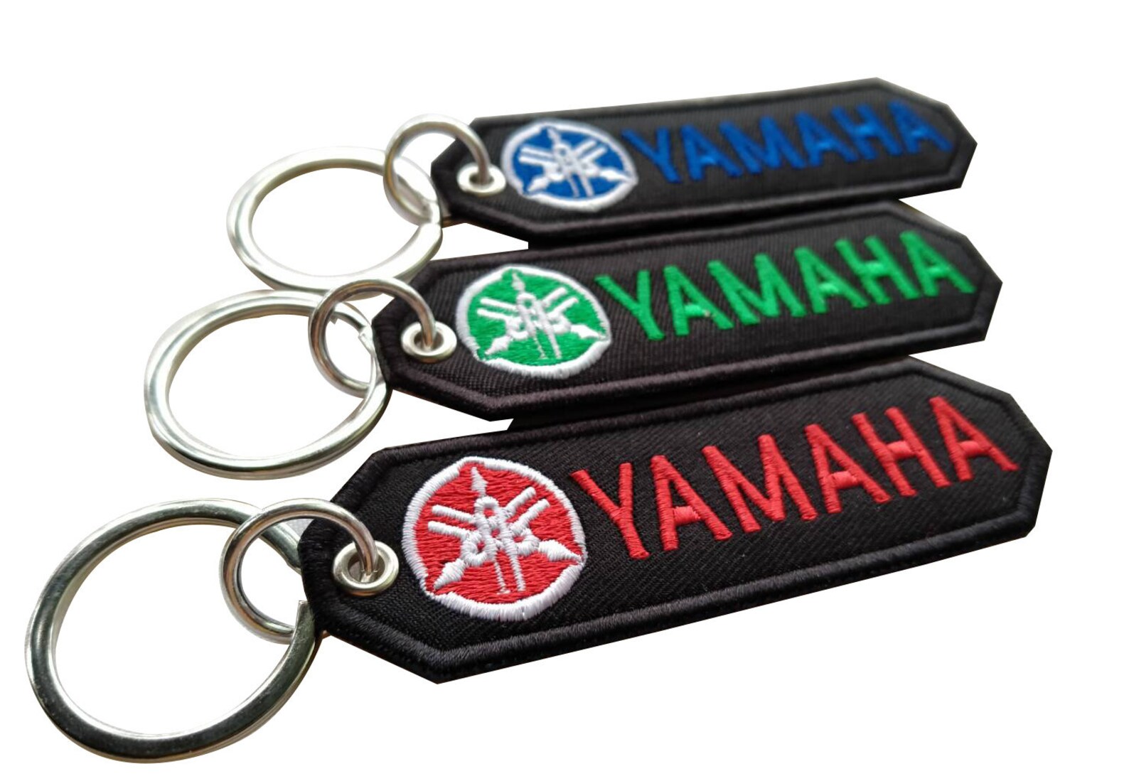 Yamaha Key Chain Embroidery Yamaha Biker Motorcycle key chain Etsy