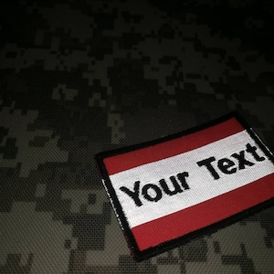 Reflective patch Your Text Custom name text patch tag name tape name tag D.I.Y.biker military style embroidered patch3&quot;x2&quot;,4&quot;x2&quot;,5&quot;x2&quot;,6&quot;x2&quot;