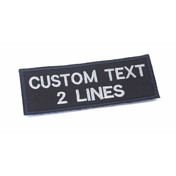BACK TO THE FUTURE Name//Text 4/" EMBROIDERED Iron//Sew On Patch