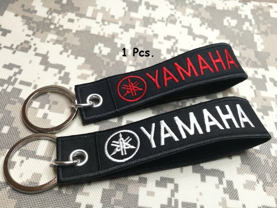1pcs Blue Color Yamaha Logo Superbike Lanyard Keychain Accessories Motorbike Motorcycle Lanyard Badge Holder