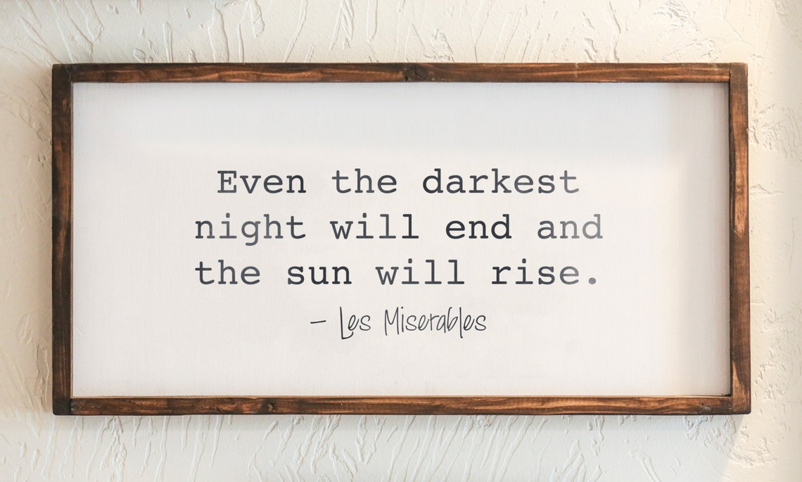 Les Miserables - Wood Sign - Etsy