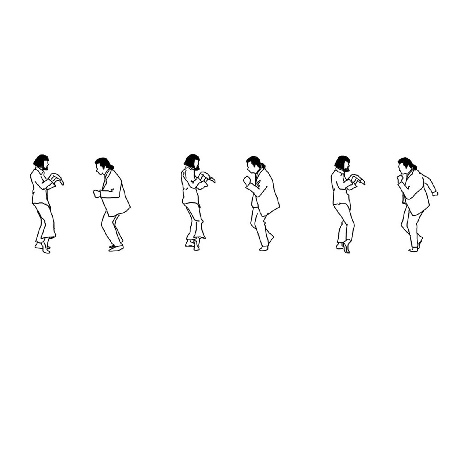 Криминальное чтиво тату эскиз