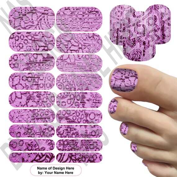 1 pedi mockup nas designer template foot template only nail wrap