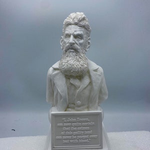 John Brown Bust (white finish)