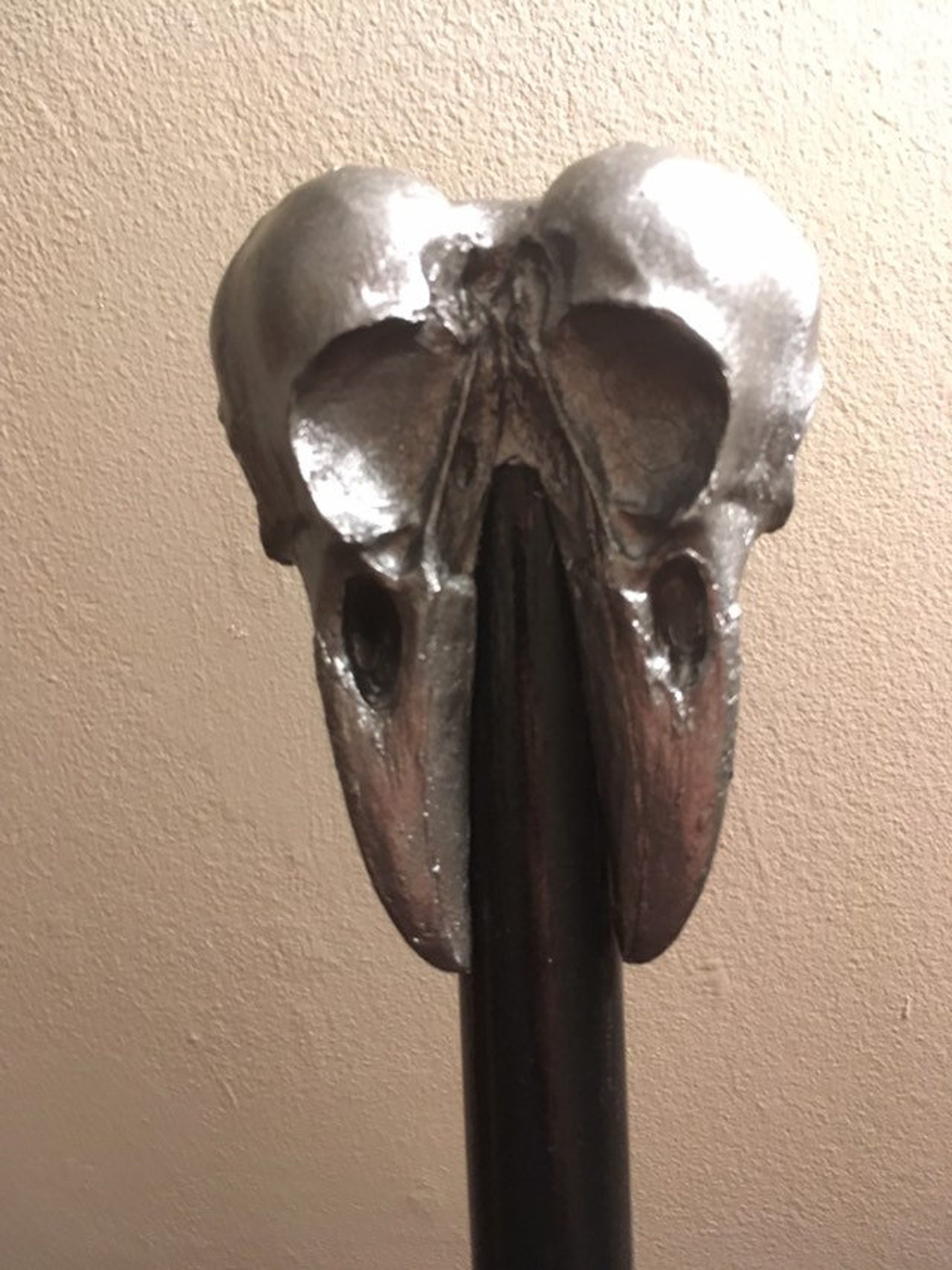 Crow Skull Cane Etsy