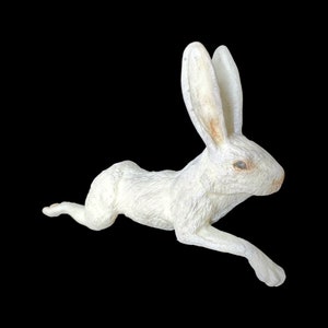 Jumping bunny rabbit magnet