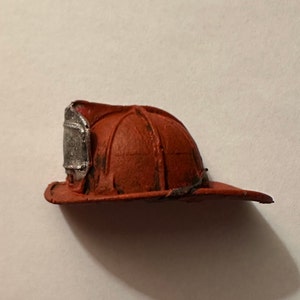 Firefighter helmet magnet