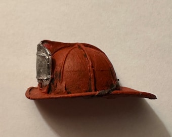 Firefighter helmet magnet