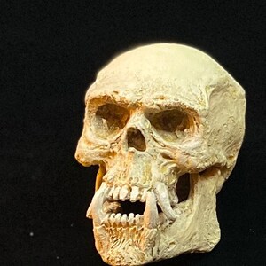 Miniature orc skull replica