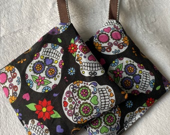 Lavender Sachet Lavender Bag Day of the Dead Día de los Muertos Sugar Skull All Souls All Saints Mexico