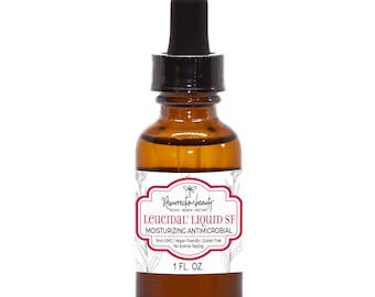 Leucidal® Liquid SF, Natural Preservative Ingredient for Homemade Hyaluronic Acid Serums and Other Cosmetics, 1 oz.