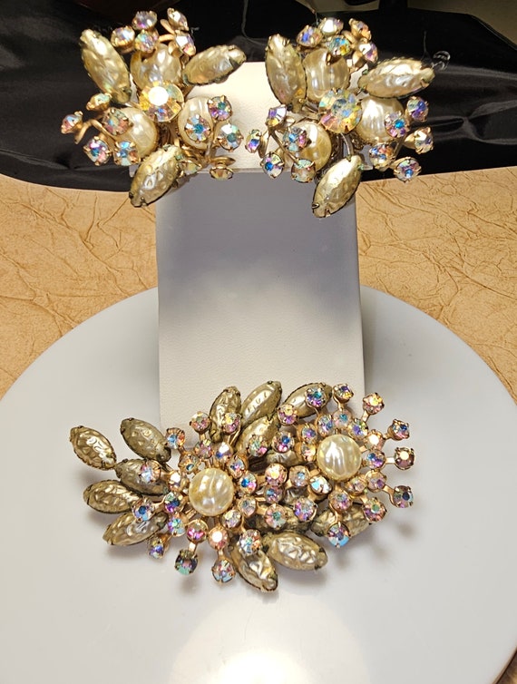 Beau Jewels Baroque Pearls and Arura Borealis Sto… - image 2