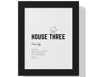 Digital Print - House Number Three Feng Shui