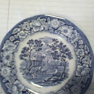 Liberty Blue Salad Plate