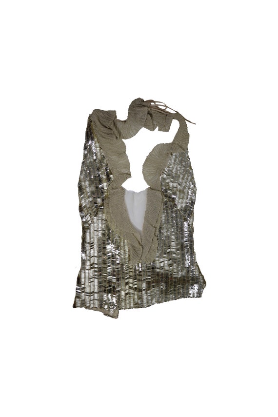 Top BLUMARINE sequins
