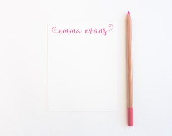 Papelería personalizada / Papelería infantil / Papelería para niñas / Papelería infantil personalizada / Tarjetas de notas infantiles