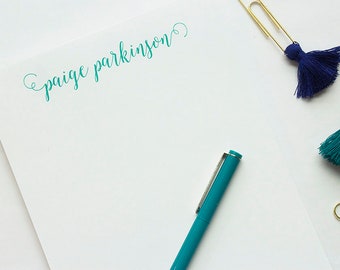 Personalized Notepad - 50 Sheets | Custom Notepad | Personalized Note Pad | Personalized Writing Pad | Personalized Stationary