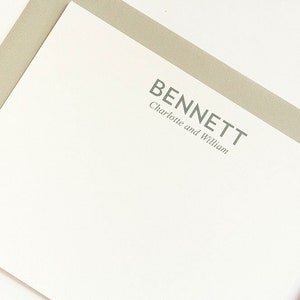 Personalisiertes Briefpapier | Paar Briefpapier |  Personalisiertes Paar-stationäres Set | Benutzerdefinierte Briefpapier | Hochzeitspapeterie